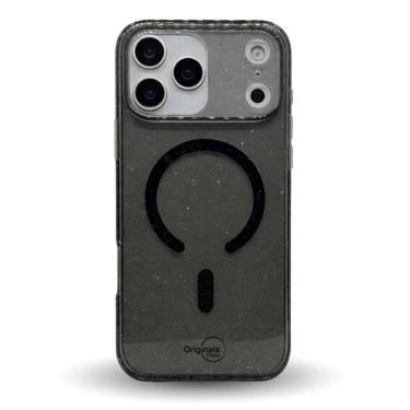 Imagem de Capa iPhone 17 Pro Max Shine Com Proteção de Câmera Originais iPlace, Preto com Brilho