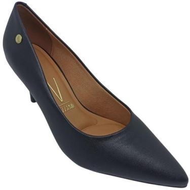 Imagem de Sapato Vizzano Feminino Casual Conforto e Sofisticação 7cm Salto, Pret