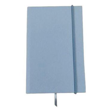 Imagem de Caderneta Sketchbook Peq. Tipo Moleskine 9x14 cm Sem Pauta - Azul Nuve