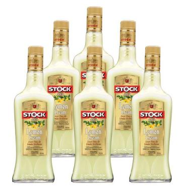 Imagem de Licor Fino de Limão Siciliano Stock Lemon Cream 720ml 6un