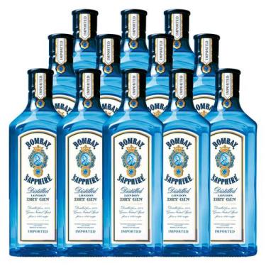 Imagem de Gin Bombay Sapphire London Dry 750ml 12 Unidades