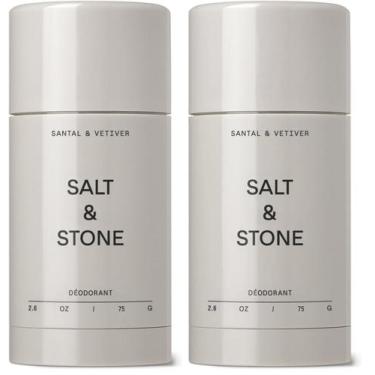 Imagem de Desodorante Salt & Stone sem alumínio 75 g, pacote com 2