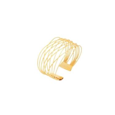 Imagem de Bracelete Luxo Trançado - Banhado em Ouro 18k - Tri Gata Semijoias