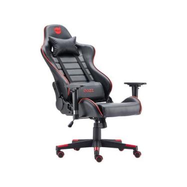 Imagem de Cadeira gamer prime x v2 preto/vermelho - DAZZ, Preto e Vermelho