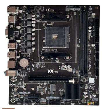 Imagem de Placa Mãe Vxpro A320 DDR4 AM4 Chipset AMD A320 Socket AM4 Micro ATX Duex