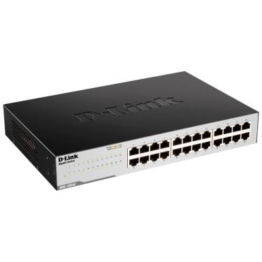 Imagem de Switch D-Link DGS-1024C 24 Portas Gigabit Ethernet 10-100-1000MBPS Plug And Play