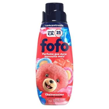 Imagem de Amaciante Fofo Concentrado Cheirosíssimo Vermelho Sensação 500ml