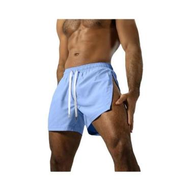 Imagem de Shorts Masculinos De Secagem Rápida Para Corrida, Academia, Praia E Jo