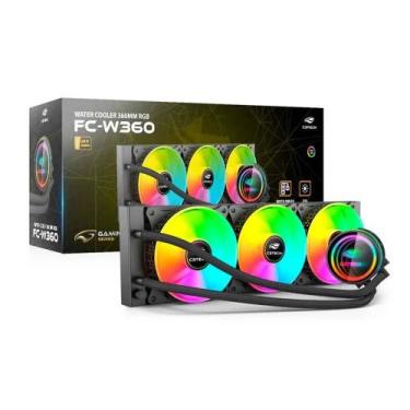 Imagem de Water Cooler 120Mm Argb Amd/Intel Fc-W360Rgb C3 Tech