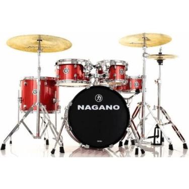 Imagem de Bateria nagano garage rock 22 ws winw sparkle-bat