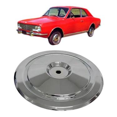 Imagem de 1x Calota Furada Corcel Belina 69 70 71 72 Nova !!! Cromada - Ford