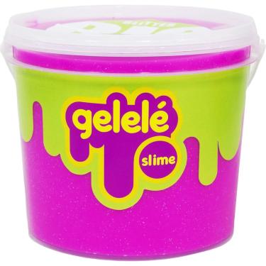 Imagem de Slime Gelele Big Slime Balde Glitter 1,5kg