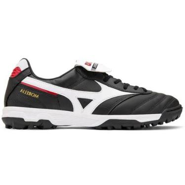Imagem de Chuteira Society Mizuno Morelia II Pro AS Unissex Preto -, Preto branc