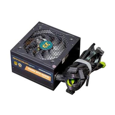 Imagem de Fonte Rhadium ATX 600W 80 Plus Bronze RDG600