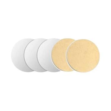 Imagem de Placa Metálica Magnética Universal (5 Peças) Para Suporte De Celular A