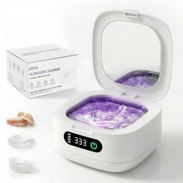 Imagem de Limpador Ultrassônico Portátil Sem Fio Elfois UV 166ml