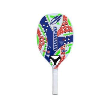 Imagem de Raquete Beach Tennis Mormaii Slam 100% Carbono 3K Unissex Sem Capa