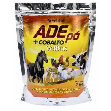 Imagem de Suplemento Vitaminico ADE + Cobalto Pó 1kg - Vetbras