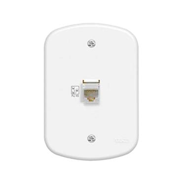 Imagem de Tomada Blanc Rede Informática 8 Vias RJ45 Fame