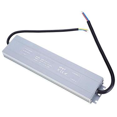 Imagem de Driver de LED, fonte de alimentação de LED HRUW 150W, saída de baixa tensão de 100-264V AC a 12V DC, transformador de driver de LED à prova d'água IP67 para tira de luz LED, luz externa