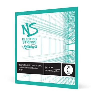 Imagem de D'Addario Corda de baixo tradicional NS Electric High C, escala 3/4, tensão média