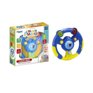 Imagem de Brinquedo Volante Baby Educativo Com Luz E Som 6461 - Xplast - Xpalst