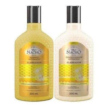 Imagem de Tio Nacho Clareador Kit Shampoo E Condicionador 200ml