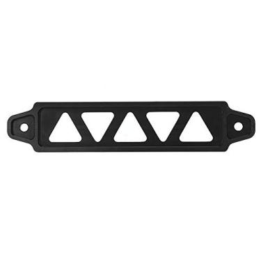 Imagem de Suporte de amarração de bateria de carro de alumínio de 217 mm/8,5 polegadas universal (preto)