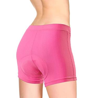 Imagem de Tingpai Mulheres bicicleta underwear 3d acolchoado mtb bicicleta ciclismo ciclismo cueca calções