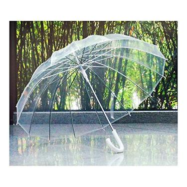 Imagem de Guarda chuva transparente 8 varetas unisex