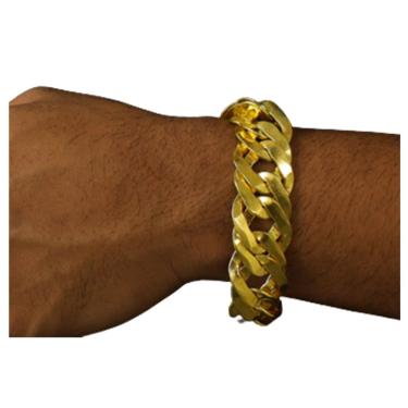 Imagem de Pulseira Grumet Laminada moeda antiga 20 milimetros