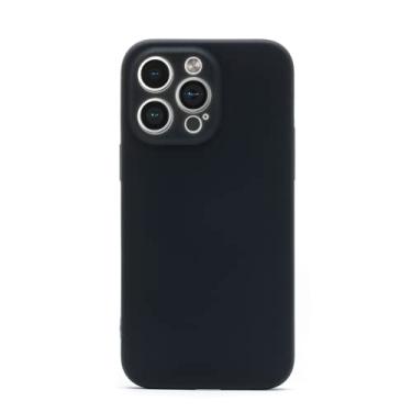 Imagem de Capa Celular CUSTOMIC para IPHONE 14 PRO MAX Soft Touch. Proteção Militar MIL-STD-810G. Capinha Silicone (PRETO)