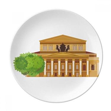 Imagem de Ilustration Placa com símbolo nacional da Rússia Prato Decorativo de Porcelana Salver Prato de jantar