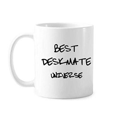 Imagem de Best Deskmate Universe Caneca de porcelana de café cerâmica estação de formatura