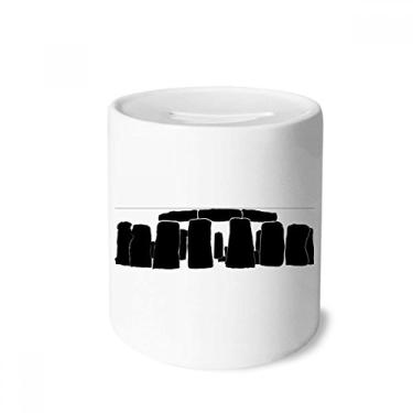 Imagem de DIYthinker Britain Stonehenge United Kingdom Wiltshire caixa de cerâmica porta-moedas presente de cofrinho