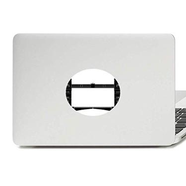 Imagem de Britain London Tower Bridge Contorno Reino Unido Vinil Emblema Gráfico Laptop Adesivo Notebook Decalque