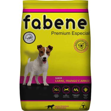Imagem de Ração Seca Fabene Premium Especial para Cães Raças Pequenas e Miniaturas - 12 Kg