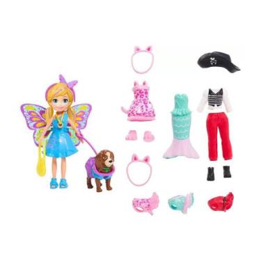 Imagem de Polly Pocket Kit Cachorro Fantasias Outfit - Mattel