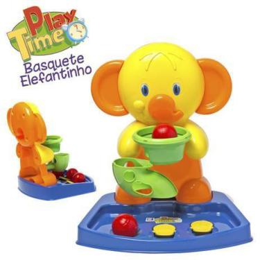 Imagem de Play Time Basquete Elefante - Cotiplás - Cotiplás Brinquedos