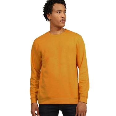 Imagem de Moletom Amarelo Flanelado Careca Grosso 3 Cabos-Masculino