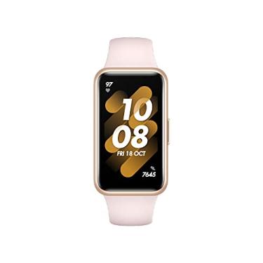 Imagem de Huawei Band 8 Smartwatch Smartband Pulseira Inteligente Esportiva, Frequência Cardíaca SpO2 Monitor, Display radiante, 45 min Carga Rápida & 14 dias duração da bateria (rosê)