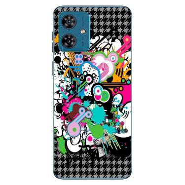 Imagem de Capa Adesivo Skin022 Verso Para Motorola Moto G54