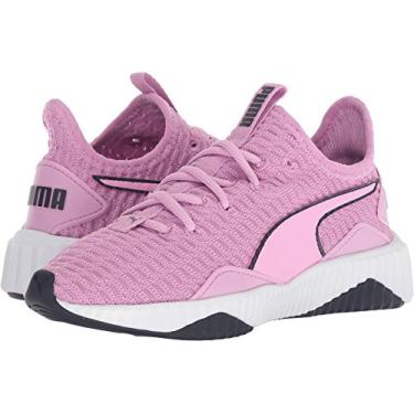 Imagem de Tênis infantil unissex PUMA, Orchid/Puma White/Peacoat, 2.5 Little Kid