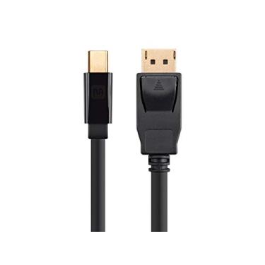 Imagem de Monoprice Cabo Mini DisplayPort 1.2 para DisplayPort – 4 m, capacidade para 4 K, suporta vídeo 3D – Série Select Black