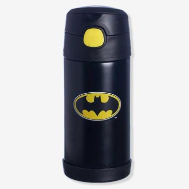 Imagem de Garrafa Térmica Infantil Click Canudo 300ml Batman