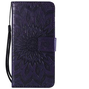 Imagem de Capinha para samsung galaxy a11 a21s a31 a41 a51 a71 a14 a24 a34 a54 5g flip capa de telefone de couro do plutônio, g7, roxo, para samsung a24 4g