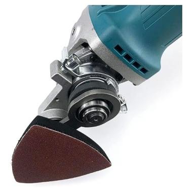 Imagem de TNT Adaptador Multifuncional para Esmerilhadeiras de 4.1/2": Conjunto Completo para Serrar, Oscilar, Cortar e Lixar com Serra Oscilante e Osciladeira, Furo Quadrado.