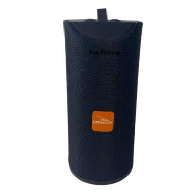 Imagem de Caixa De Som Bluetooth Portátil Com Alça Design Compacto Colorida Som Subwoofer Potente (Preto)