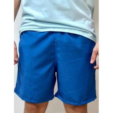 Imagem de BEACH SHORT MASCULINO LISO NYLON CURTO - KING & JOE-Masculino