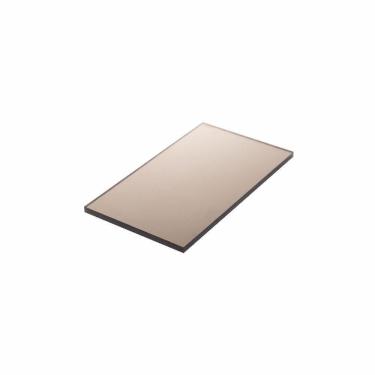 Imagem de Chapa De Policarbonato Compacto Bronze 3mm 2,00m X 6,00m